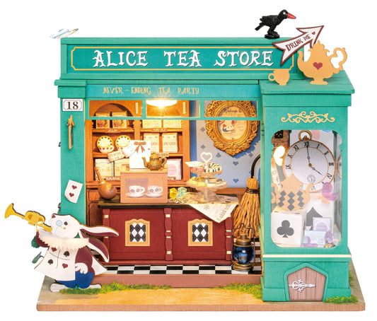 Alice's Tea Store DIY Miniature House