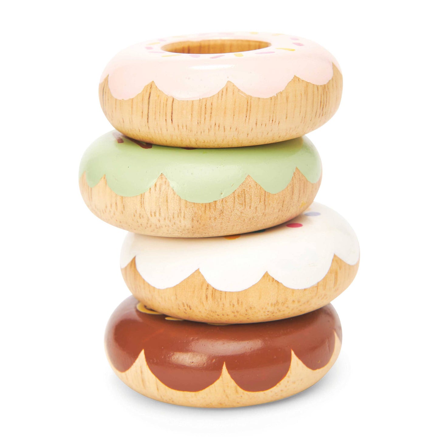 Wooden Donut Play Food Set