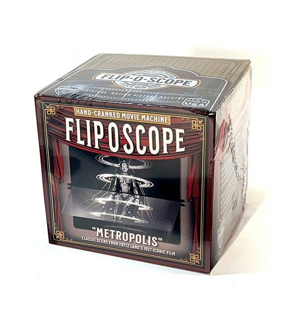 Fliposcope - Metropolis DIY FlipBook Machine Keepsake