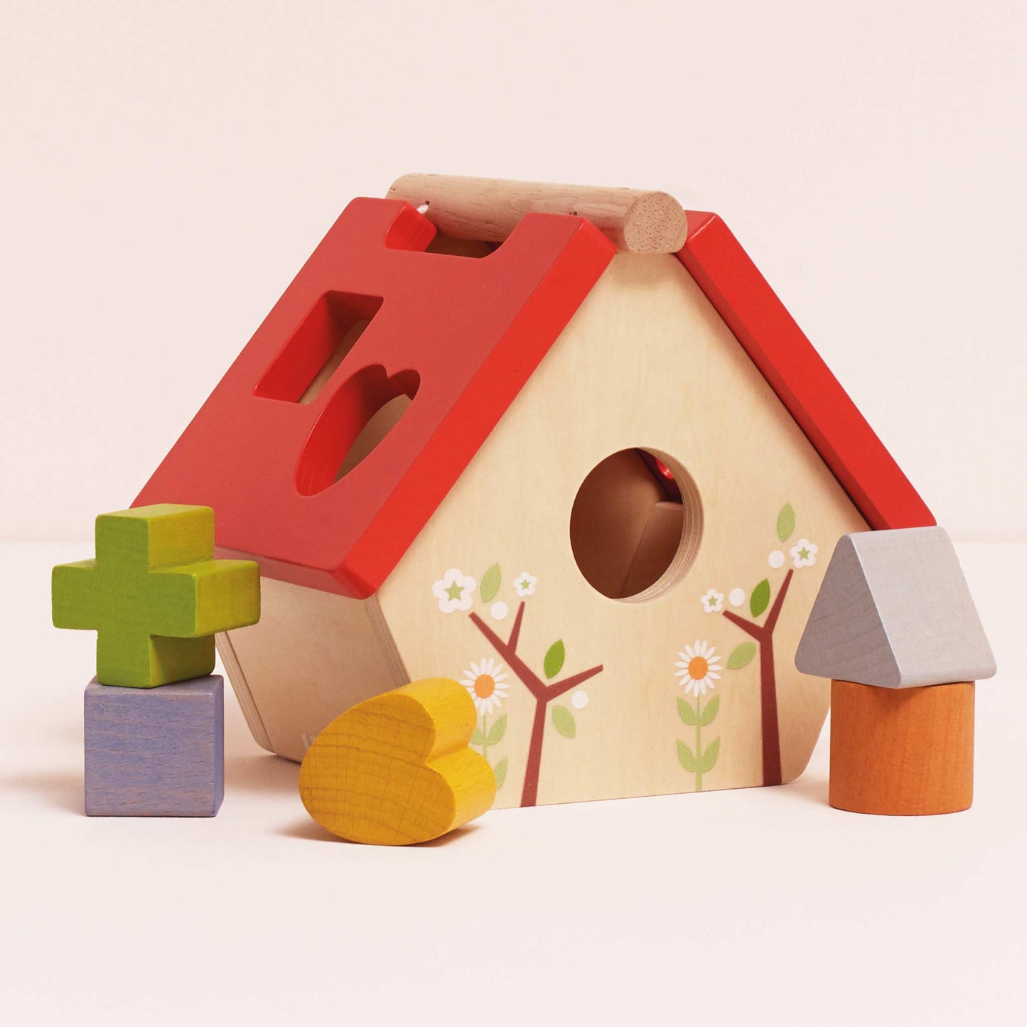 Woodland Bird House Shape Sorter