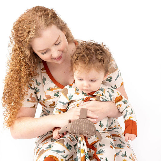 Desert Friends Western Armadillo Baby Gift Bamboo Baby Lovey