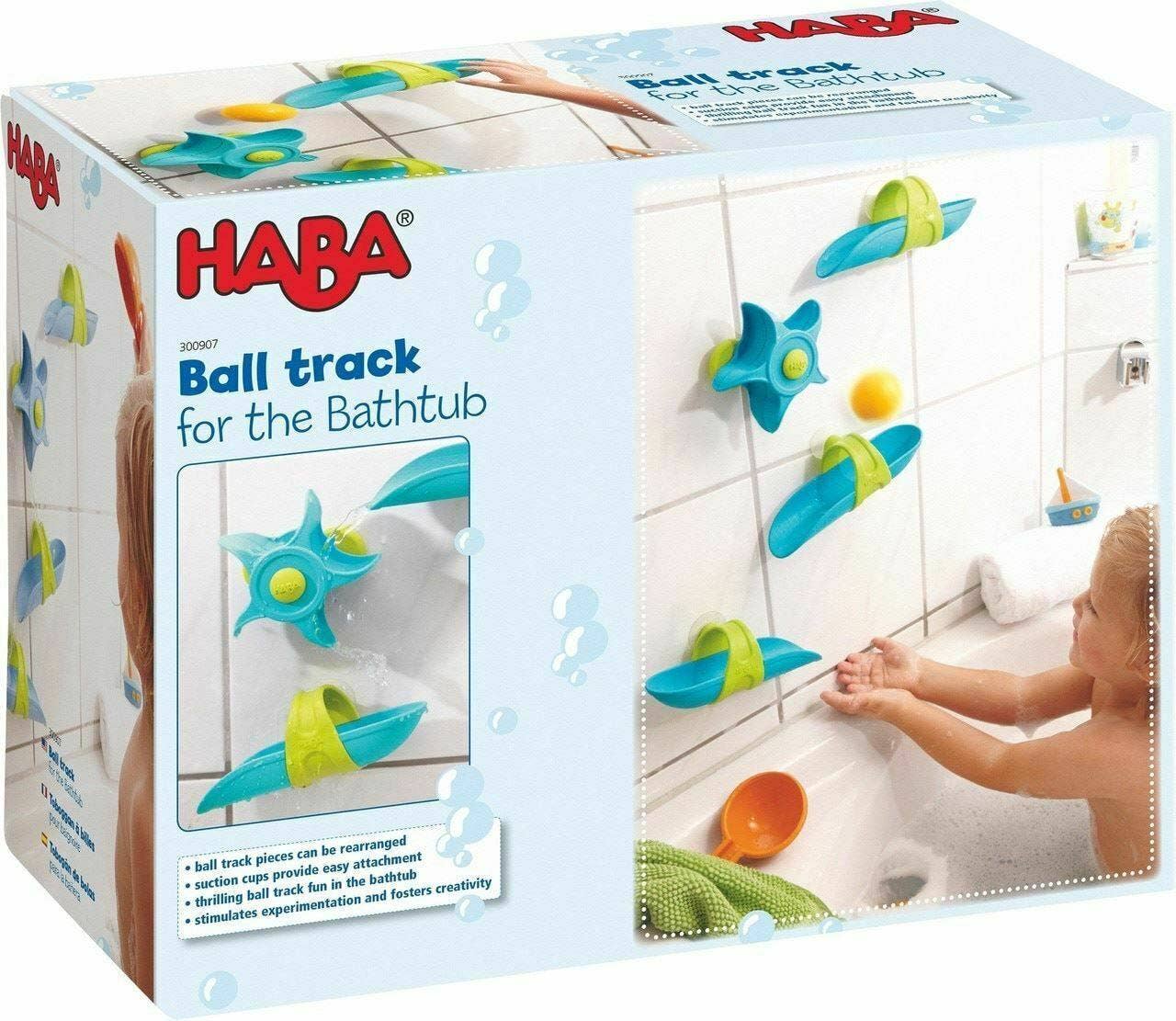 Bathtub Ball Track Set – Water Play STEM Toy for Kids
