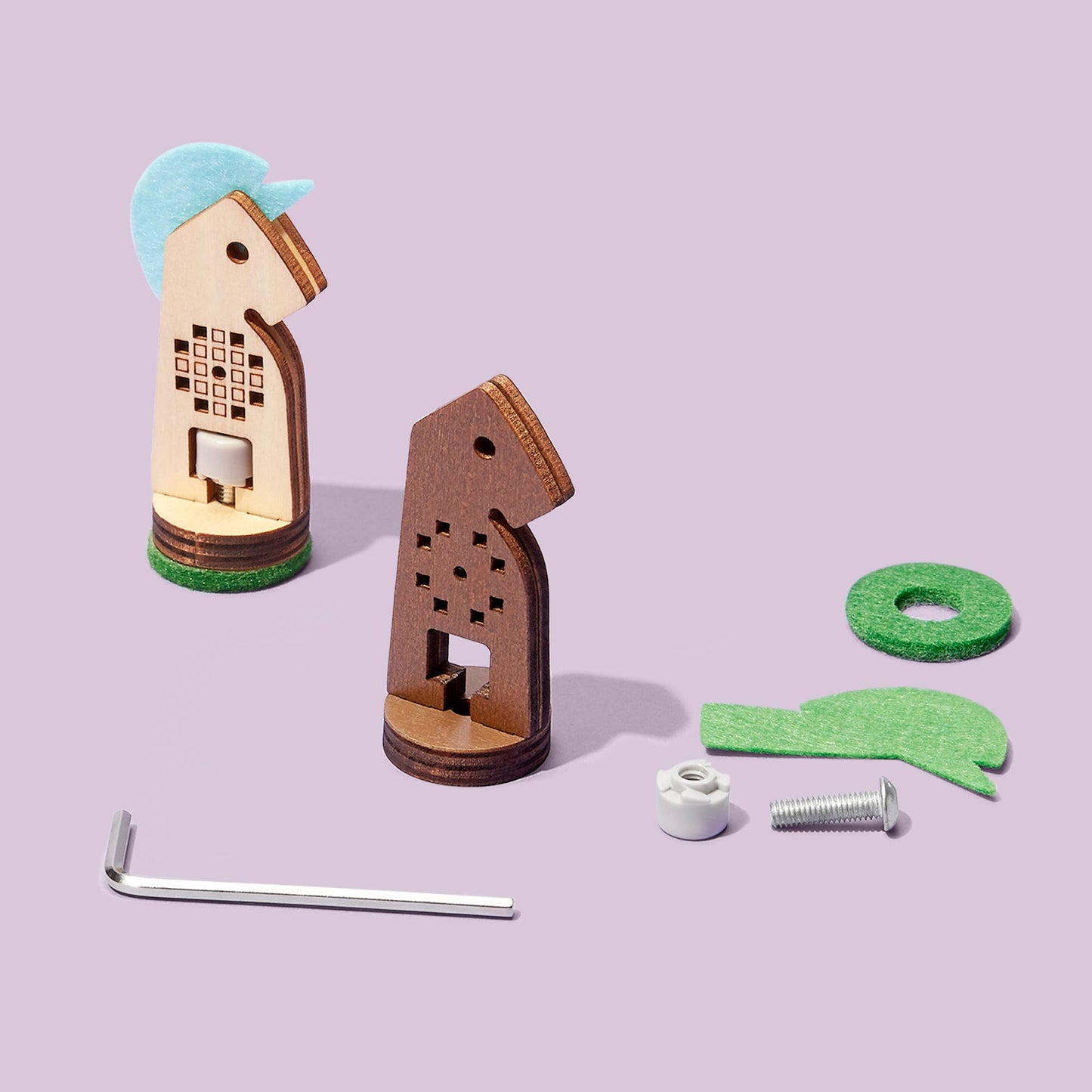Build & Play Chess Set Stem Kit for Kids