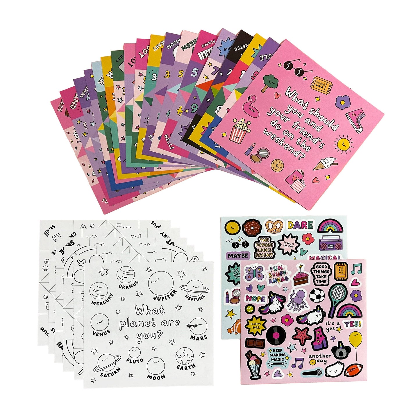 DIY Fortune Tellers - Set of 24 Designs