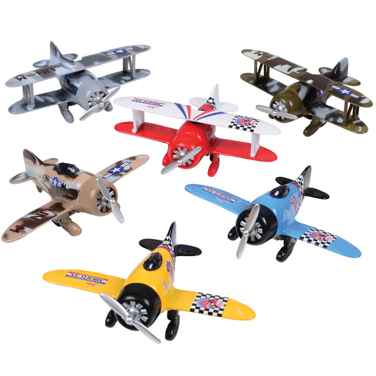 Classic Winged Die Cast Fighting Plane