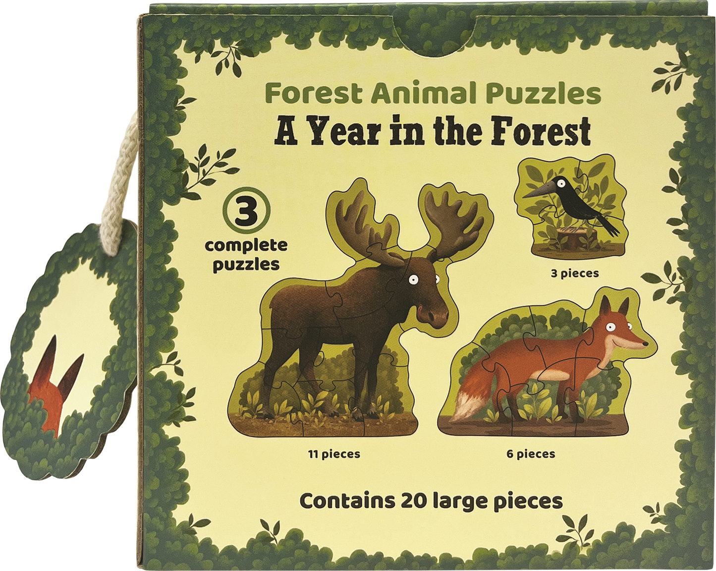 A Year in the Forest Puzzles: Forest Animals