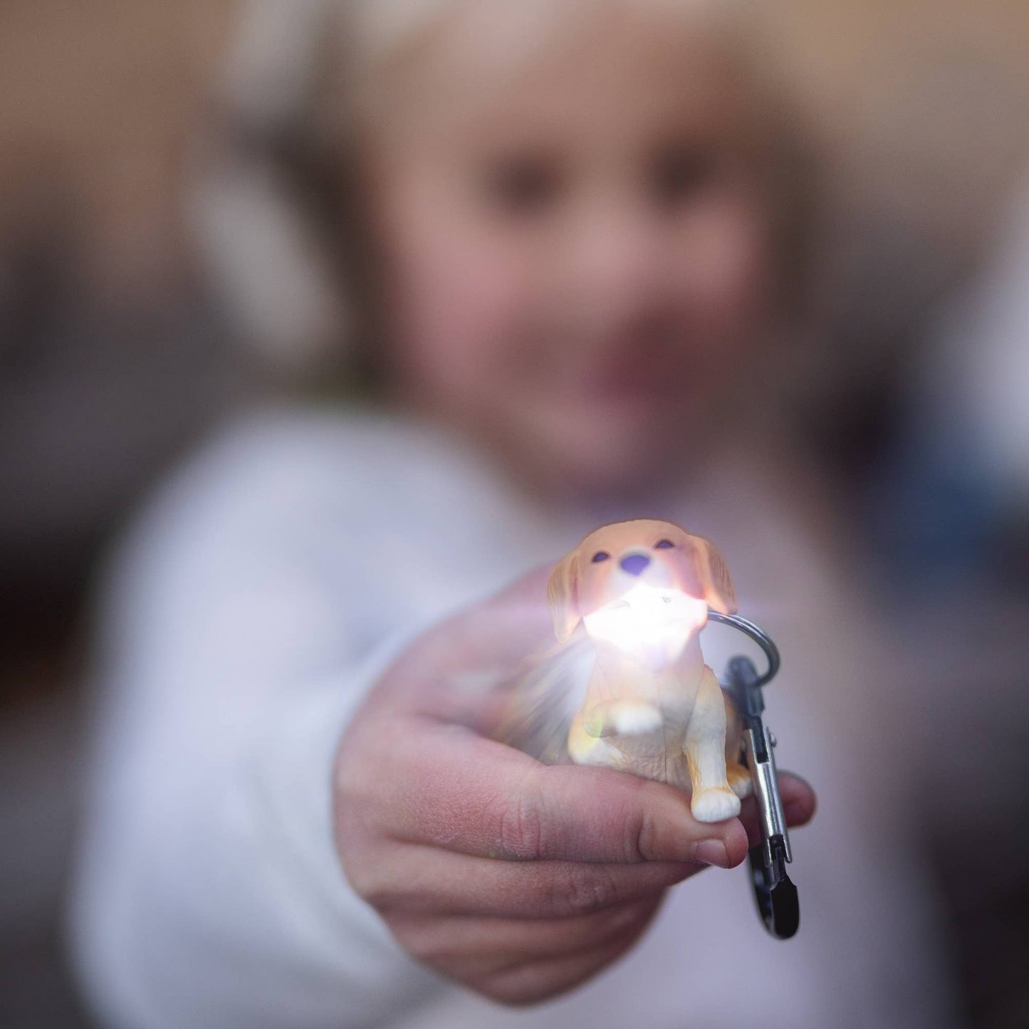 WildLight Animal Carabiner Flashlight - Retriever Dog