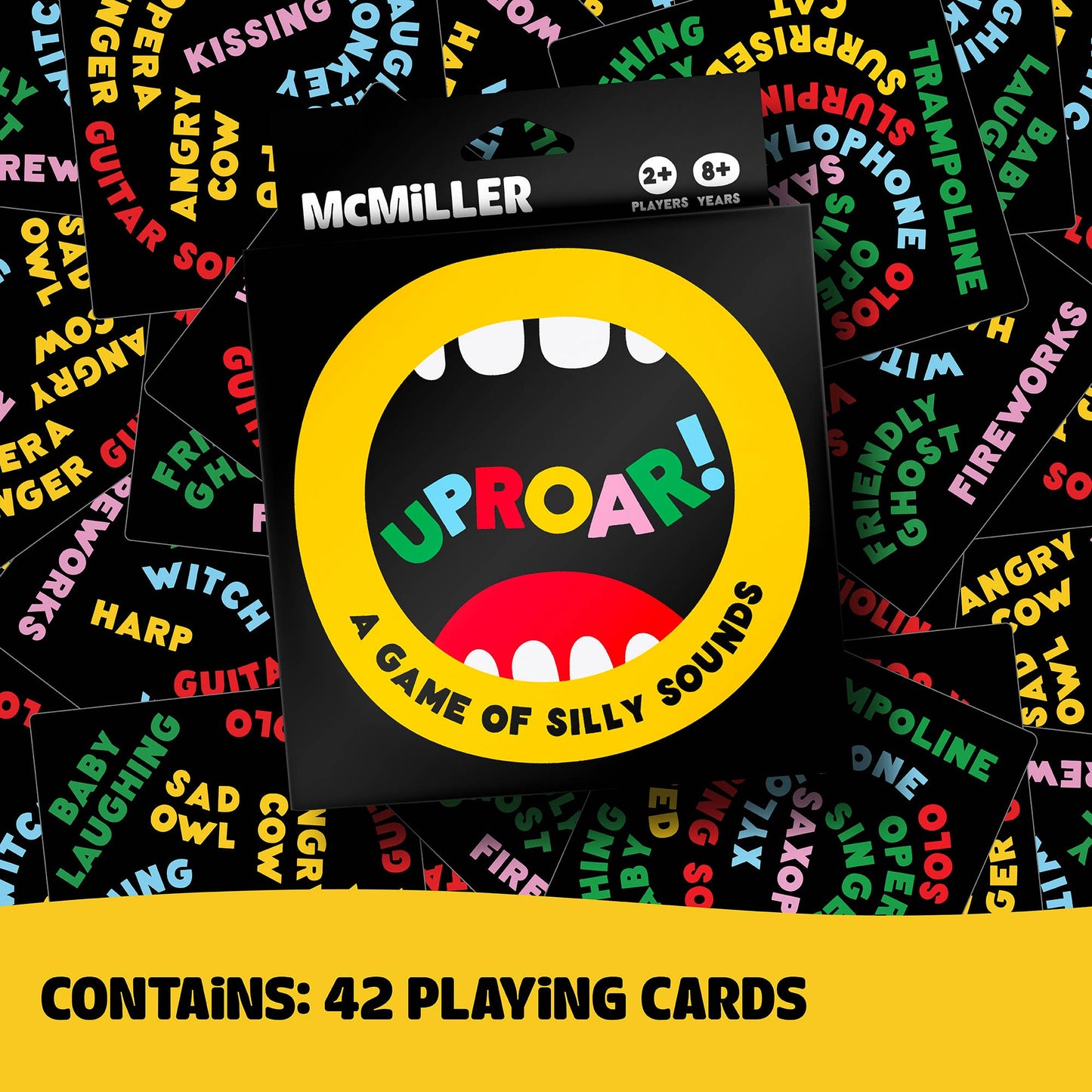 Uproar - A Card Game of Silly Sounds for the whole family.