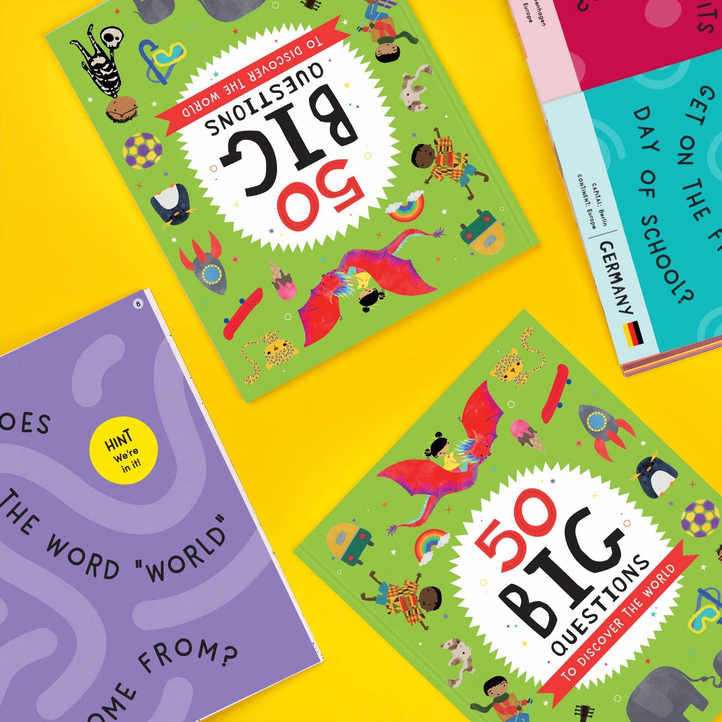 50 Big Questions to Discover the World, Summer Kids Book
