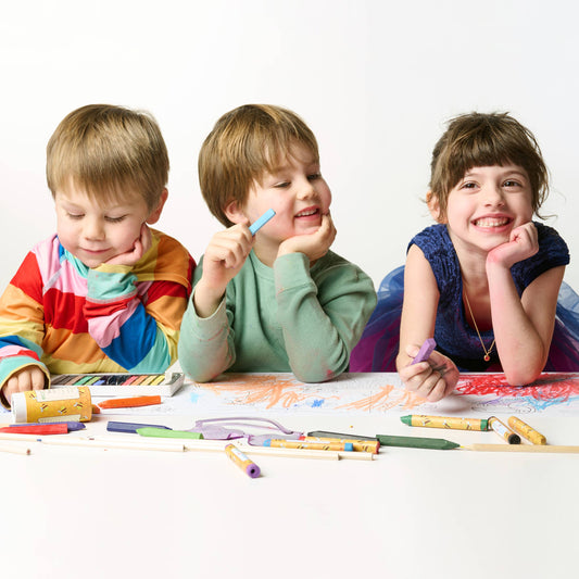 Solar System Coloring Scroll