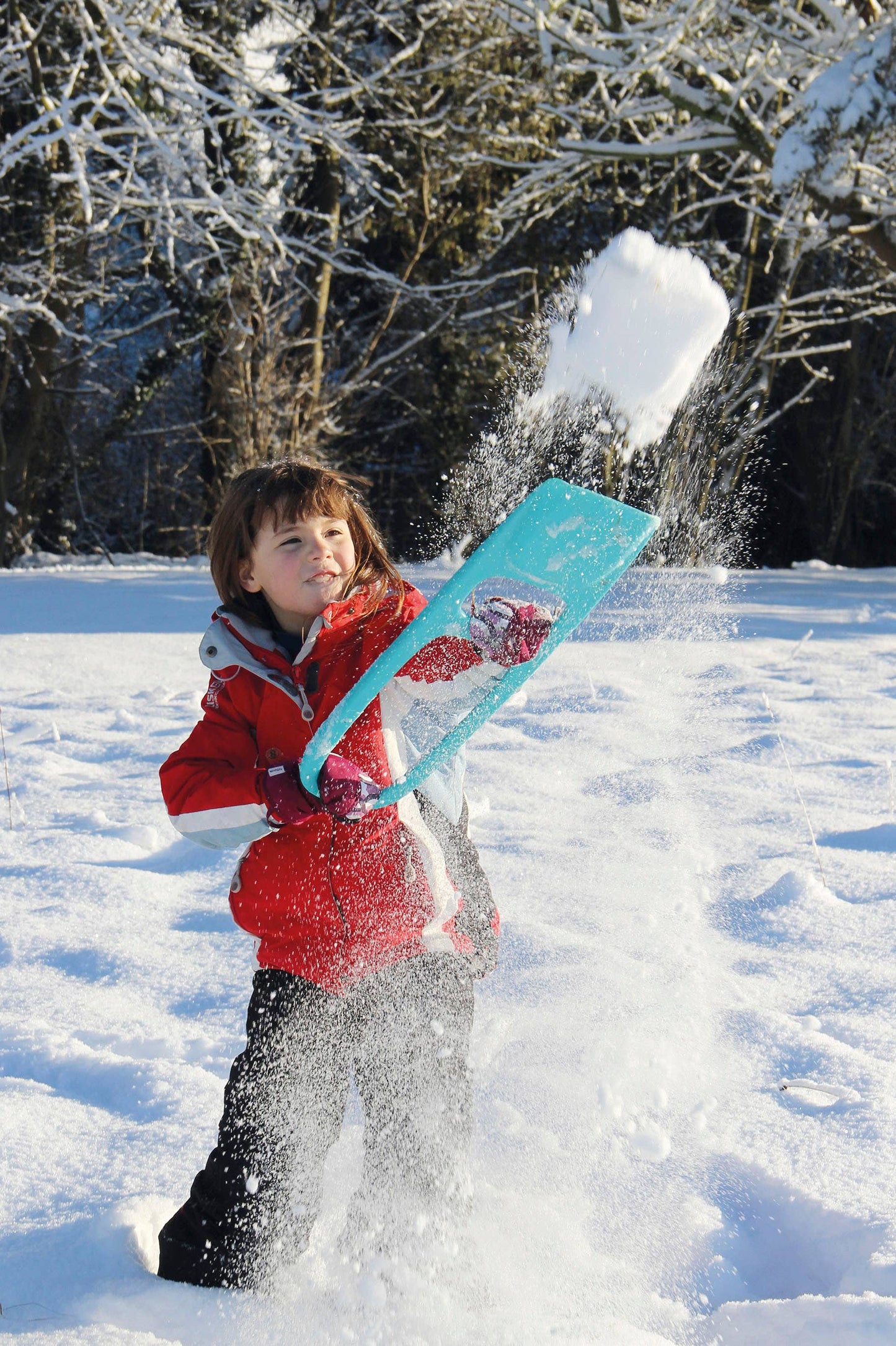 Quut Scoppi – Kids Snow & Sand Shovel with Easy Grip: Lavender