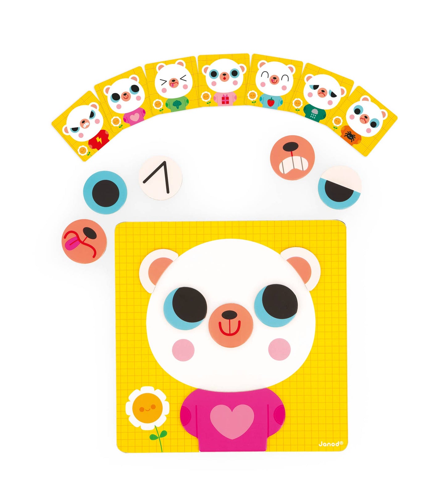 The Emotions Bear Magnetic Game