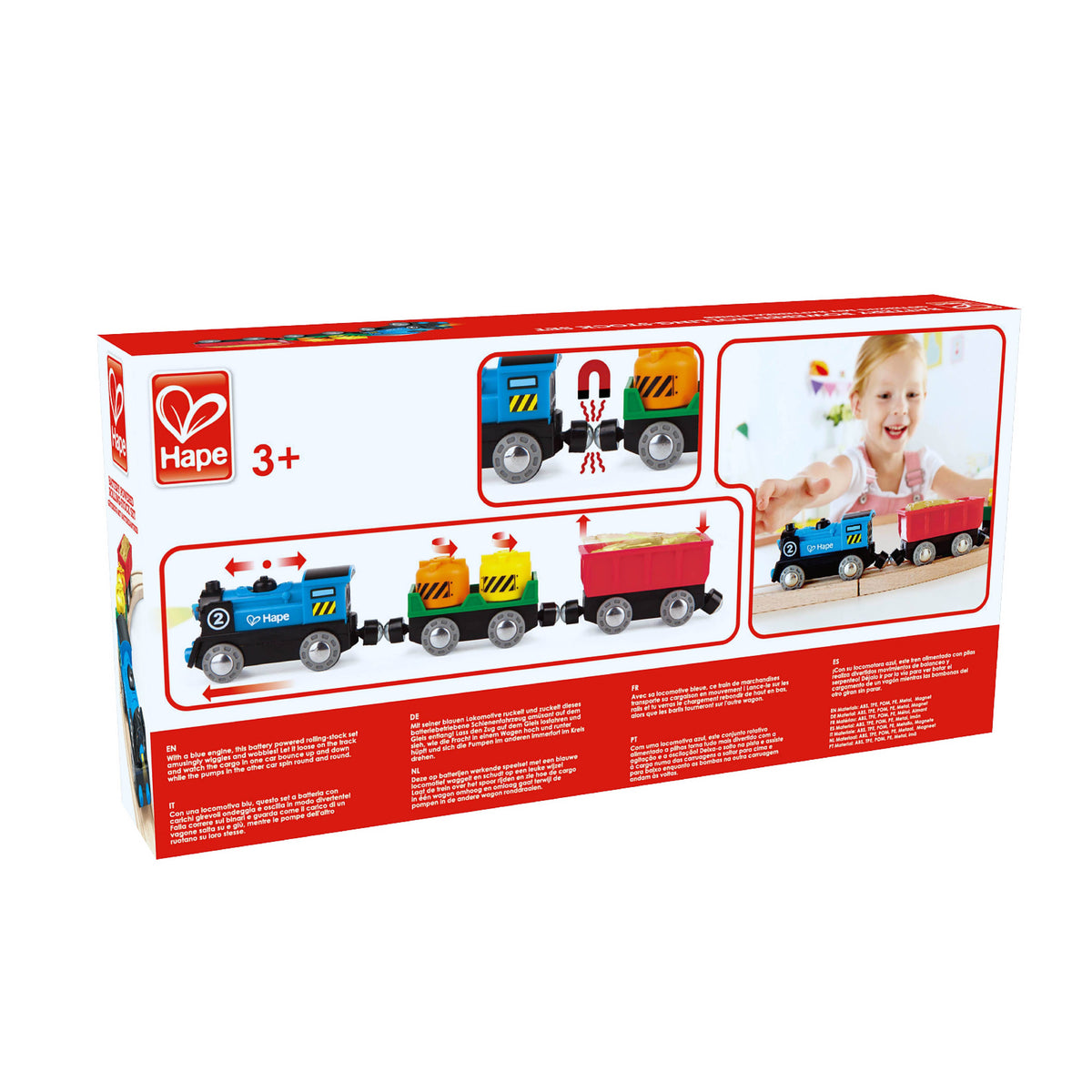 Battery Powered Rolling-Stock Set