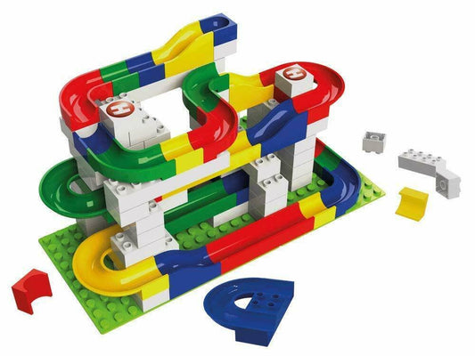 Hubelino 55-Pc Run Elements Set - Starter Marble Track Set