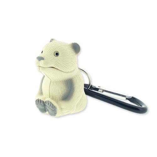 WildLight Animal Carabiner Flashlight - Polar Bear