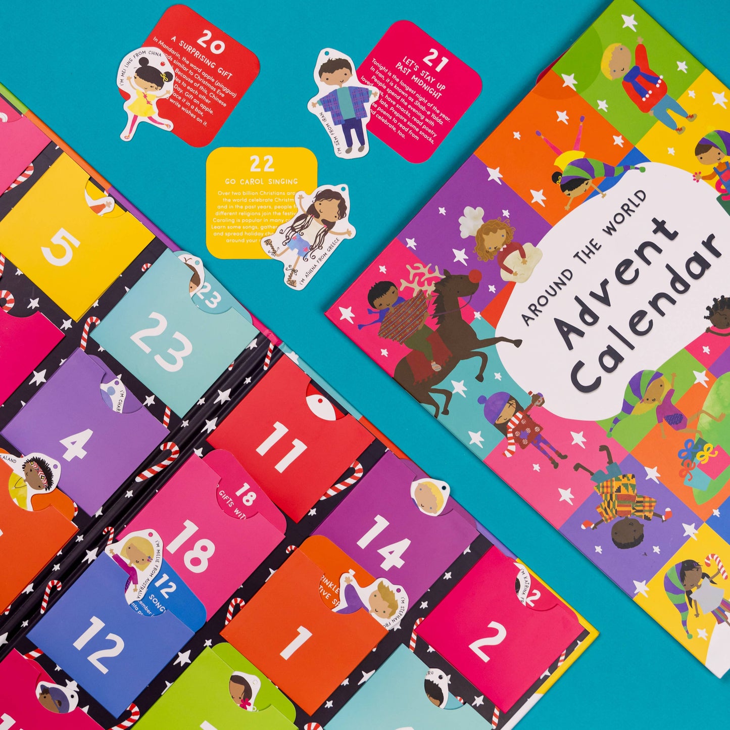 Around the World Advent Calendar for Kids Christmas 2026