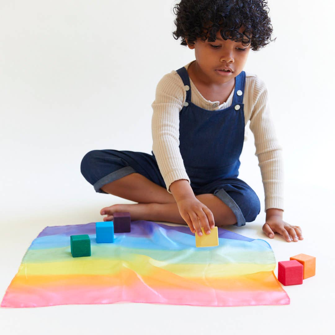 Mini Enchanted Playsilks: Fire