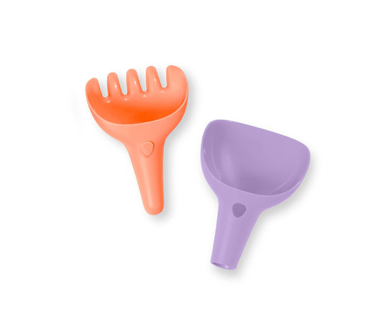 Quut Raki - Rake and digger, 2 in 1: Lavender