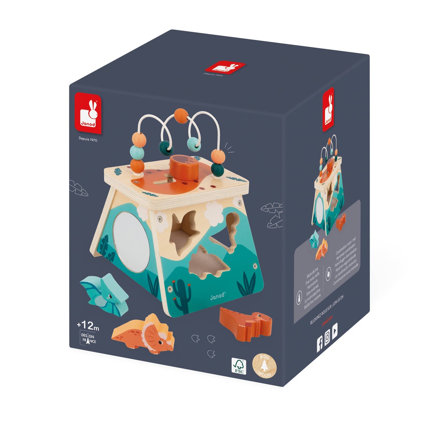 Janod - Dino Multi-Activity Volcano