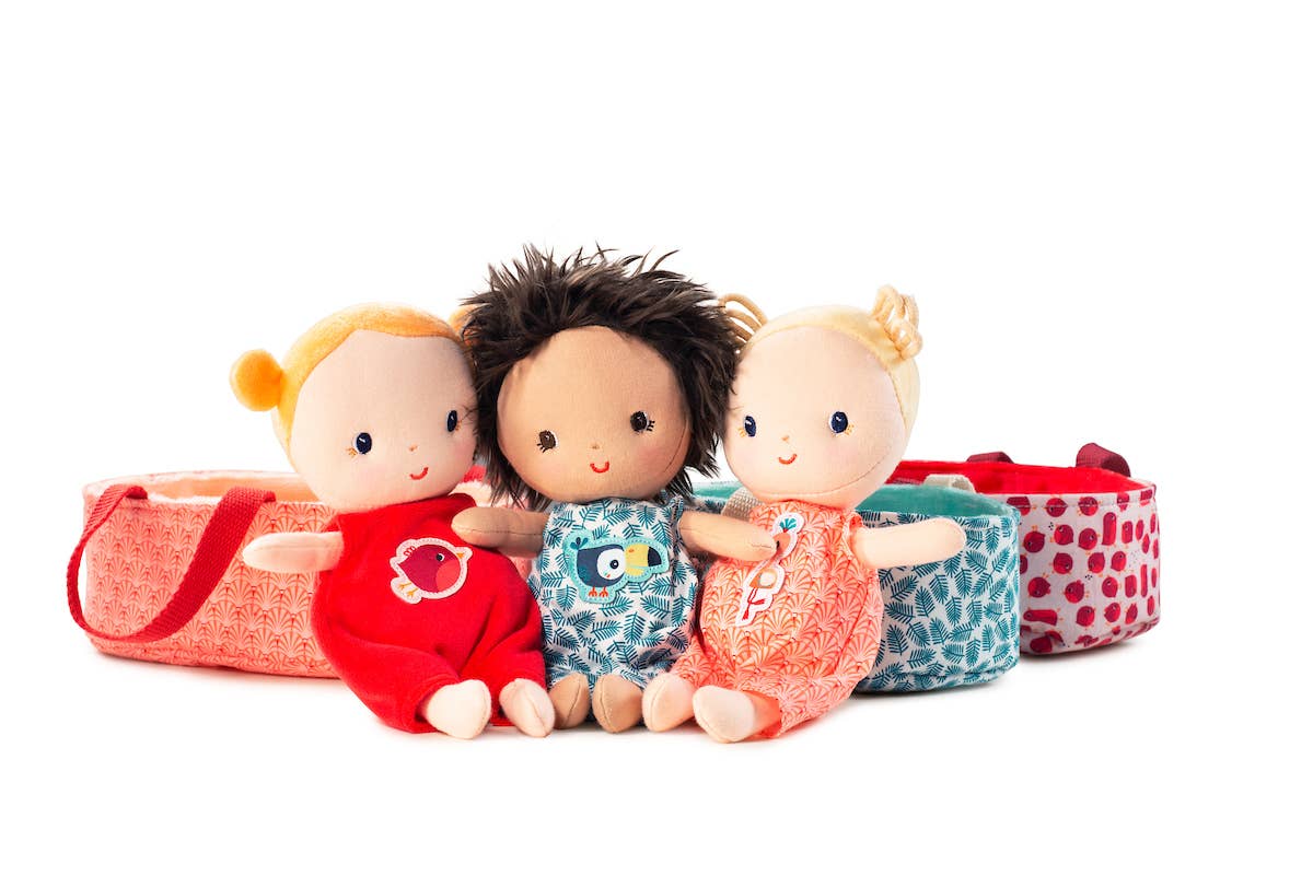 Lilliputiens - Agathe Baby | Doll & Carrier
