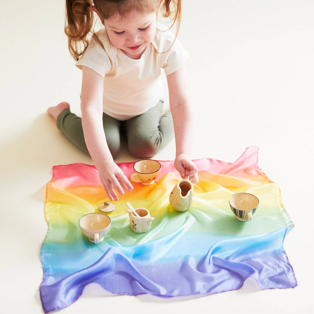Mini Enchanted Playsilks: Rainbow