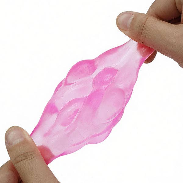 SugarSqueez Squishies® Bubble Cube Maltose Fidget Stress Ball (1pc) Assorted Colors