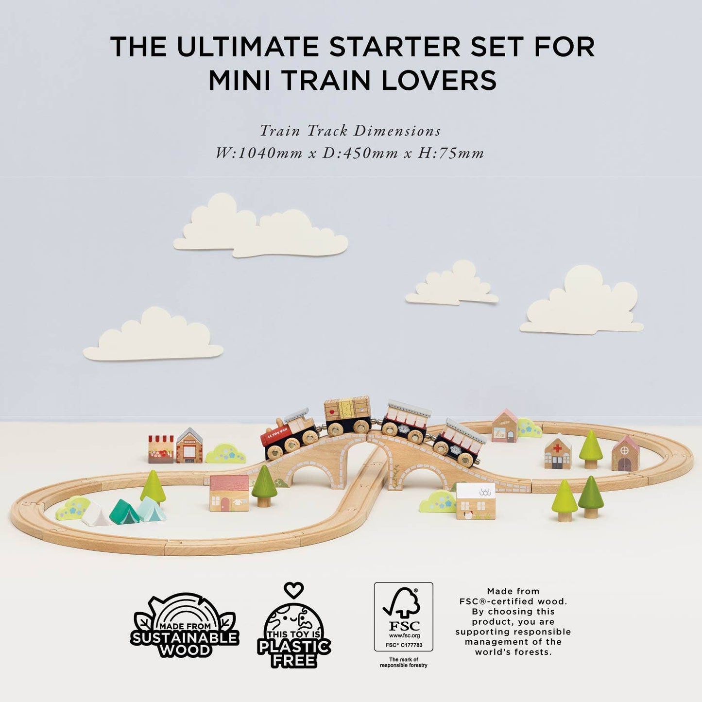 Figure of 8 Train Track