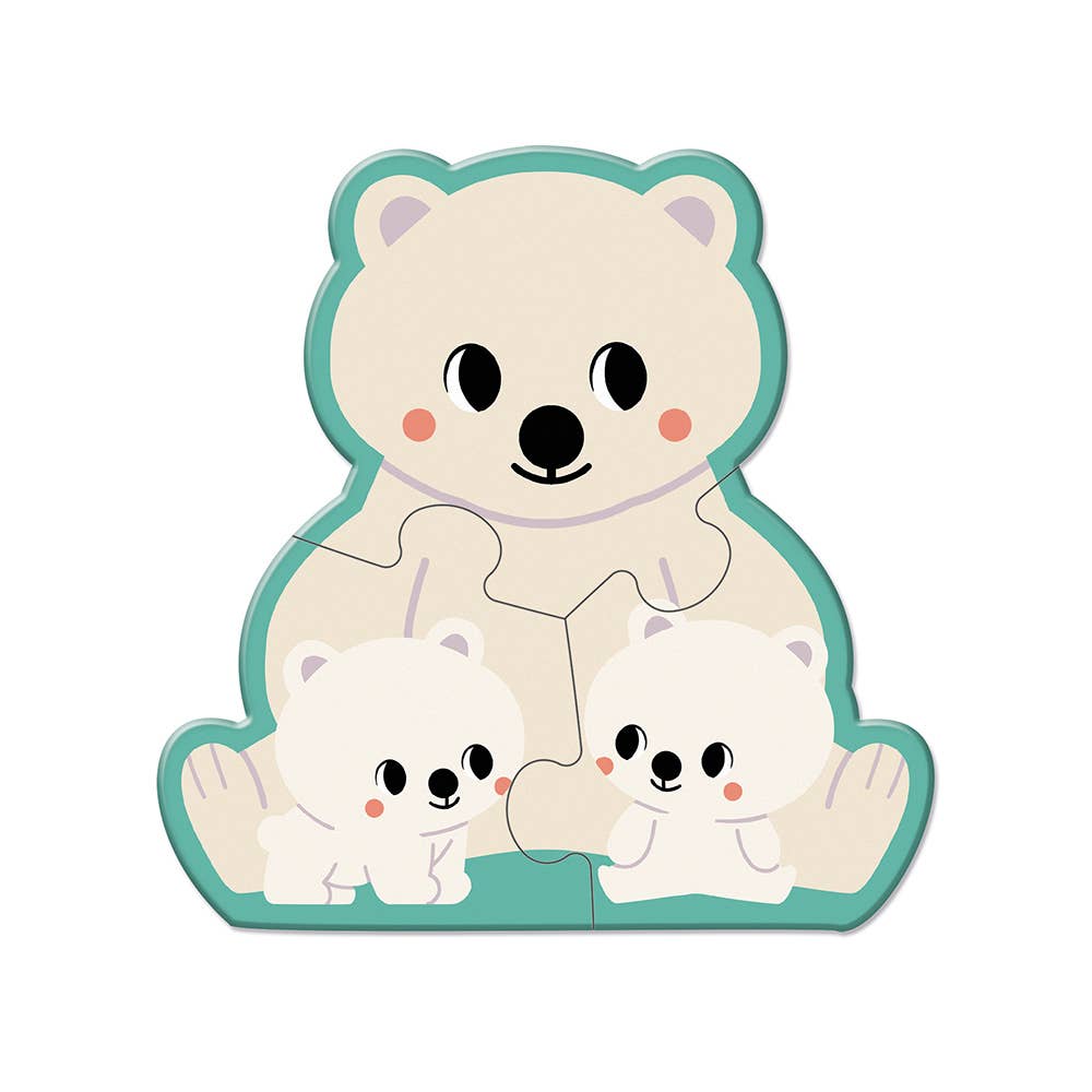 Janod - Five Animal Puzzles