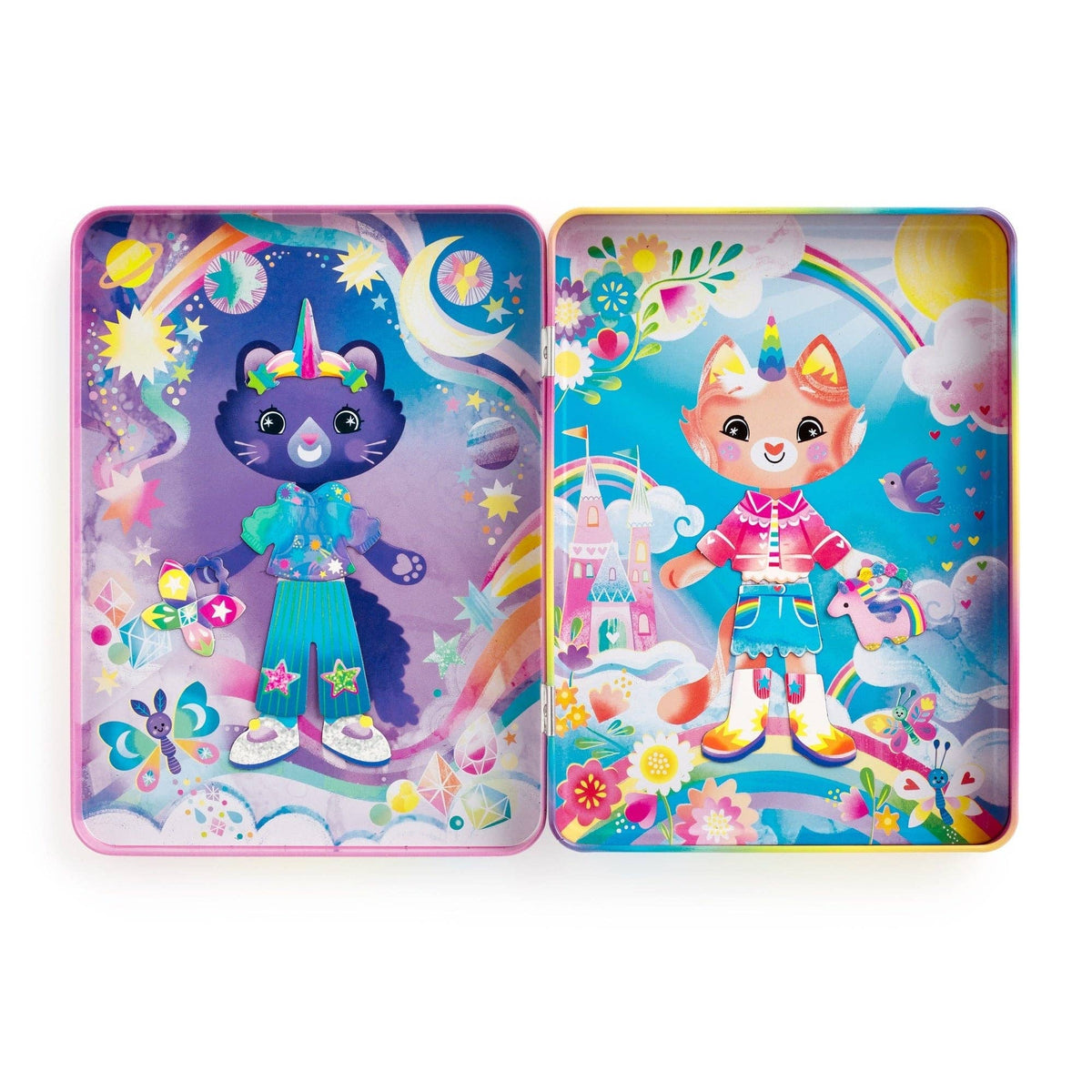 Cat-icorn Magnetic Dress-up Play Set
