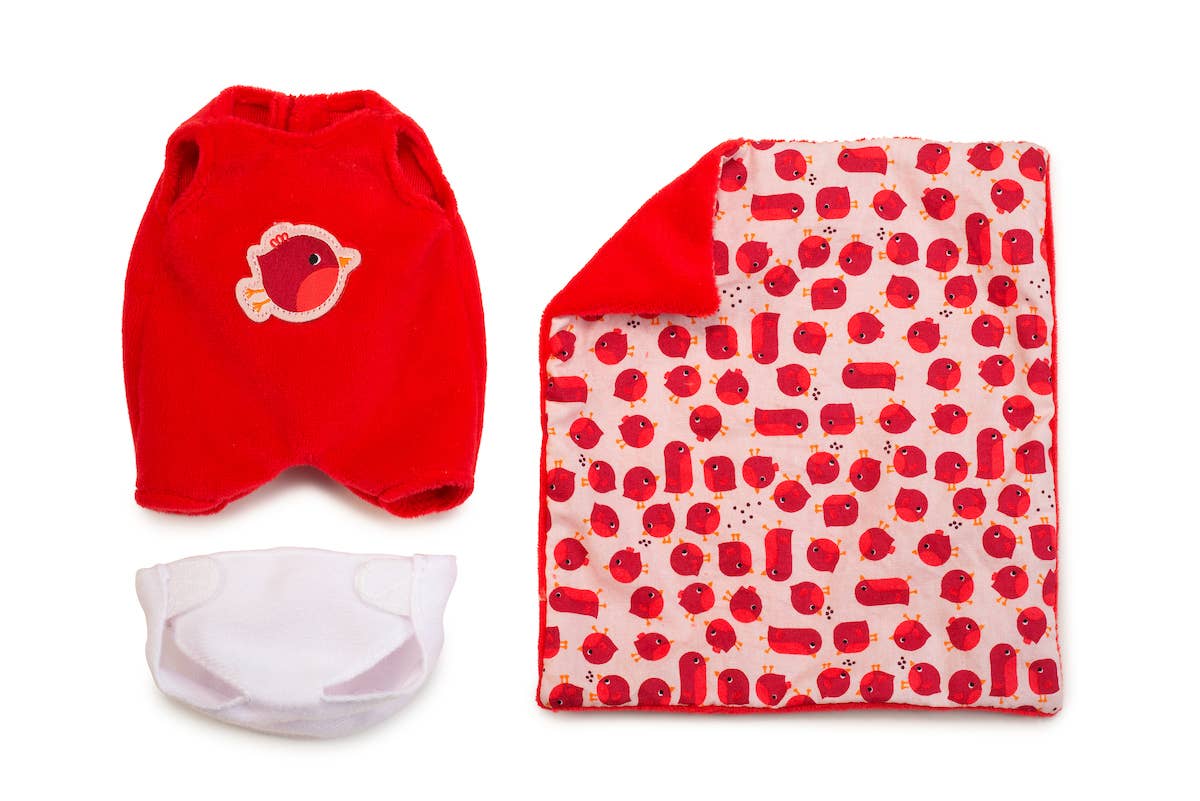Lilliputiens - Agathe Baby | Doll & Carrier