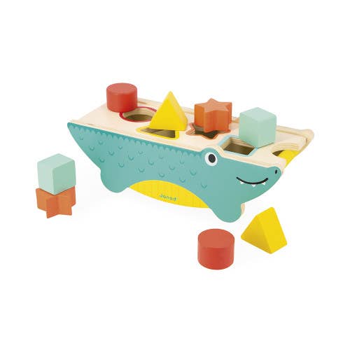 Tropik | Crocodile Shape Sorter | Hand-eye coordination