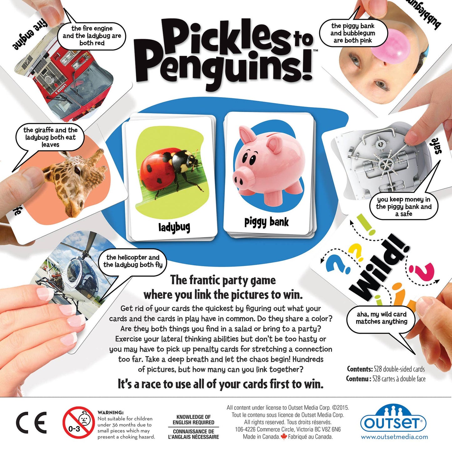 Pickles to Penguins! Board Game