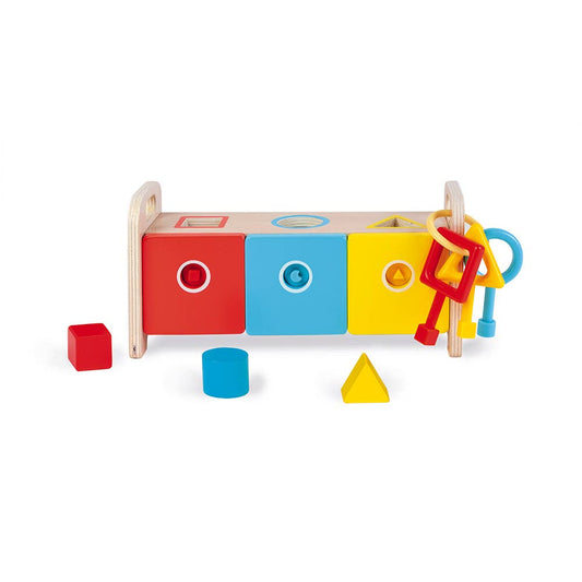 Essential | Shape Sorter Box With Keys | Early Learning Toys