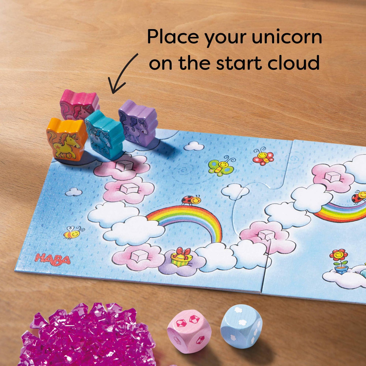 Unicorn Glitterluck – Cloud Crystals Game