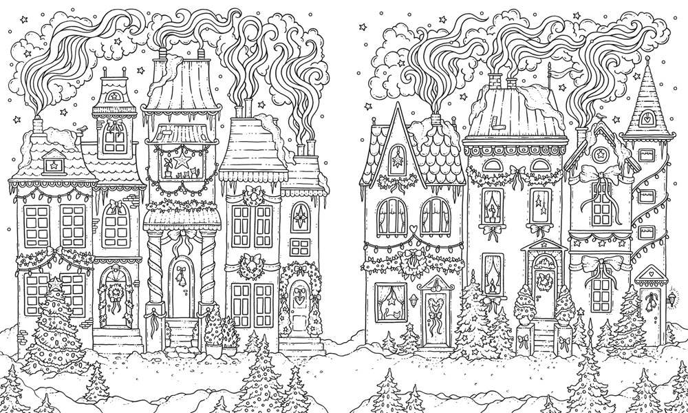Merry Christmas Coloring Book