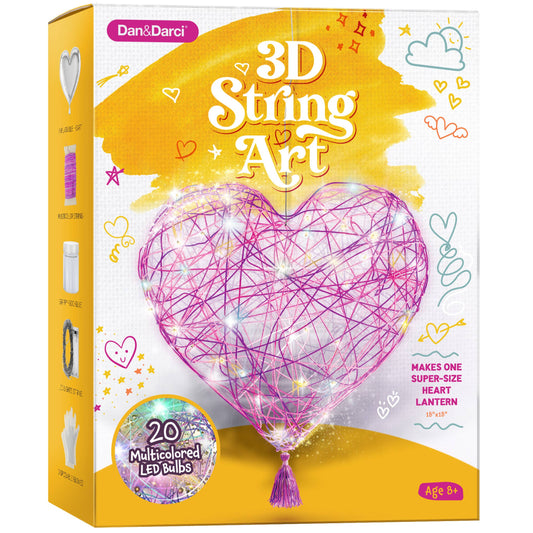 Heart Light String Art