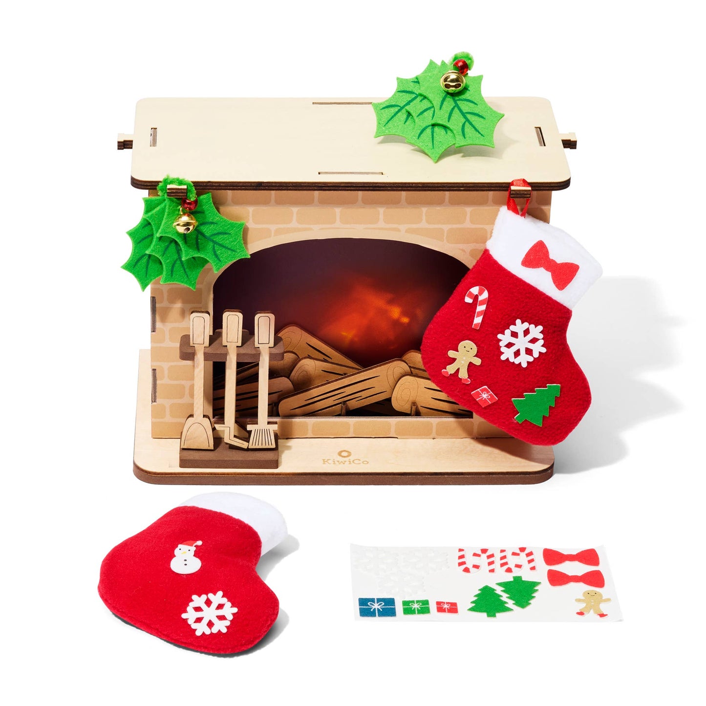 Cozy Glowing Fireplace Science Kit for Kids