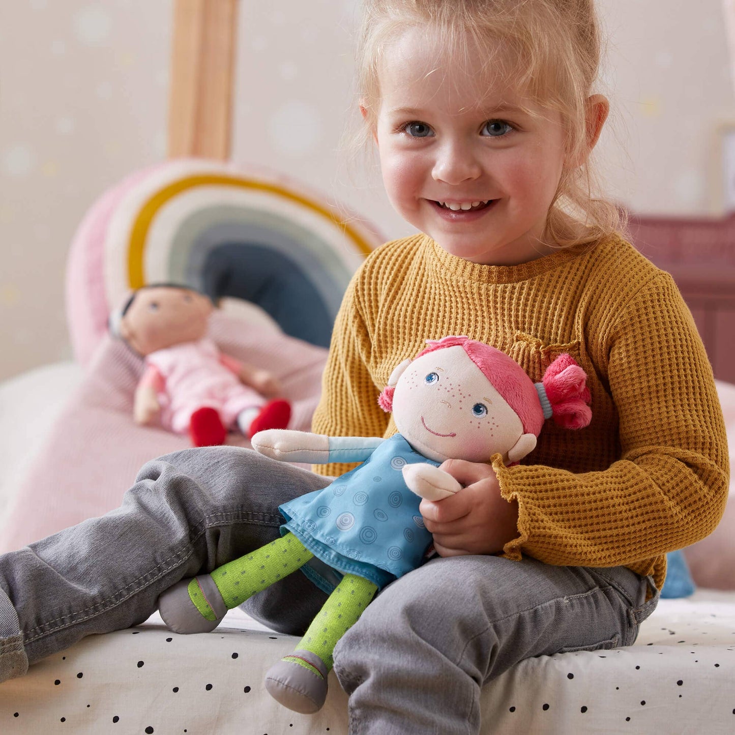 Snug Up Doll Philine - 10" Soft Cuddly Plush Baby Doll