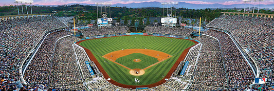 Los Angeles Dodgers - 1000 Piece Panoramic Puzzle