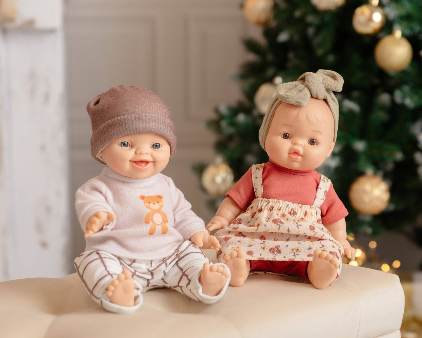 Baby Gordis - Teddy bear sweater and pants - Paola Reina