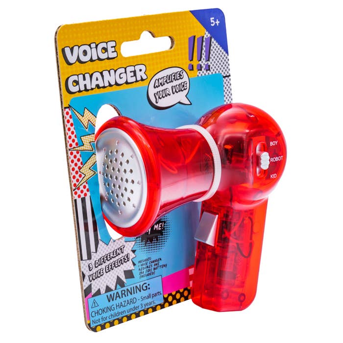 3.25" Mini Voice Changer, Colors Vary, Amplifier, Megaphone