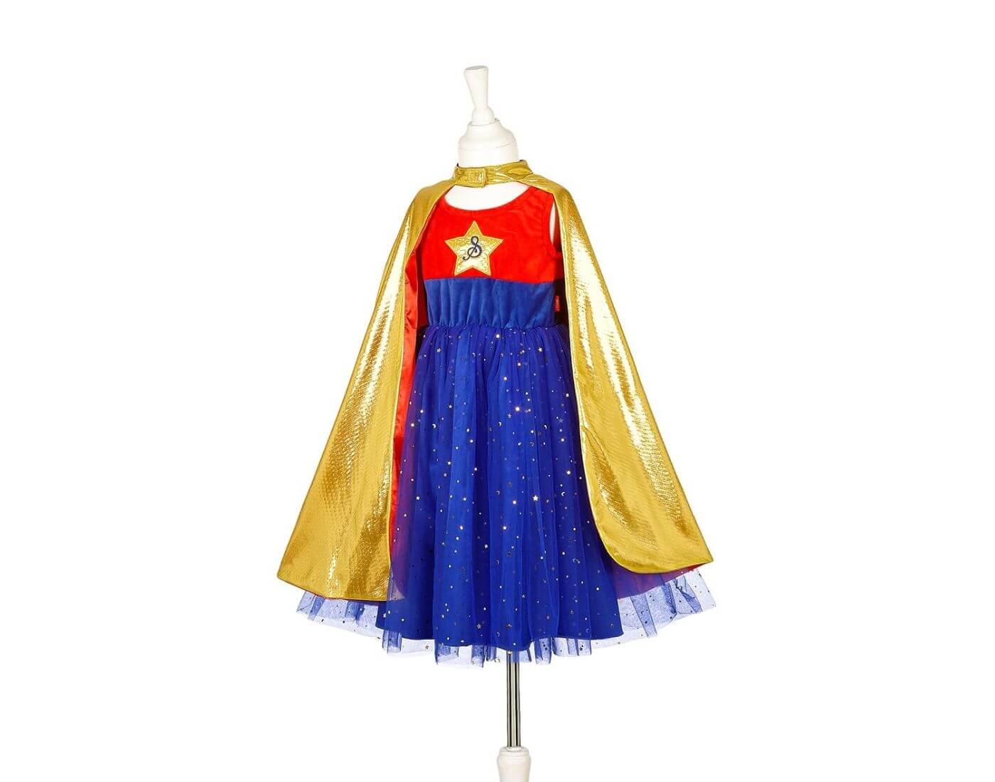 Superhero Girl Costume for Kids - Carnival use (sz 5-7 yrs)