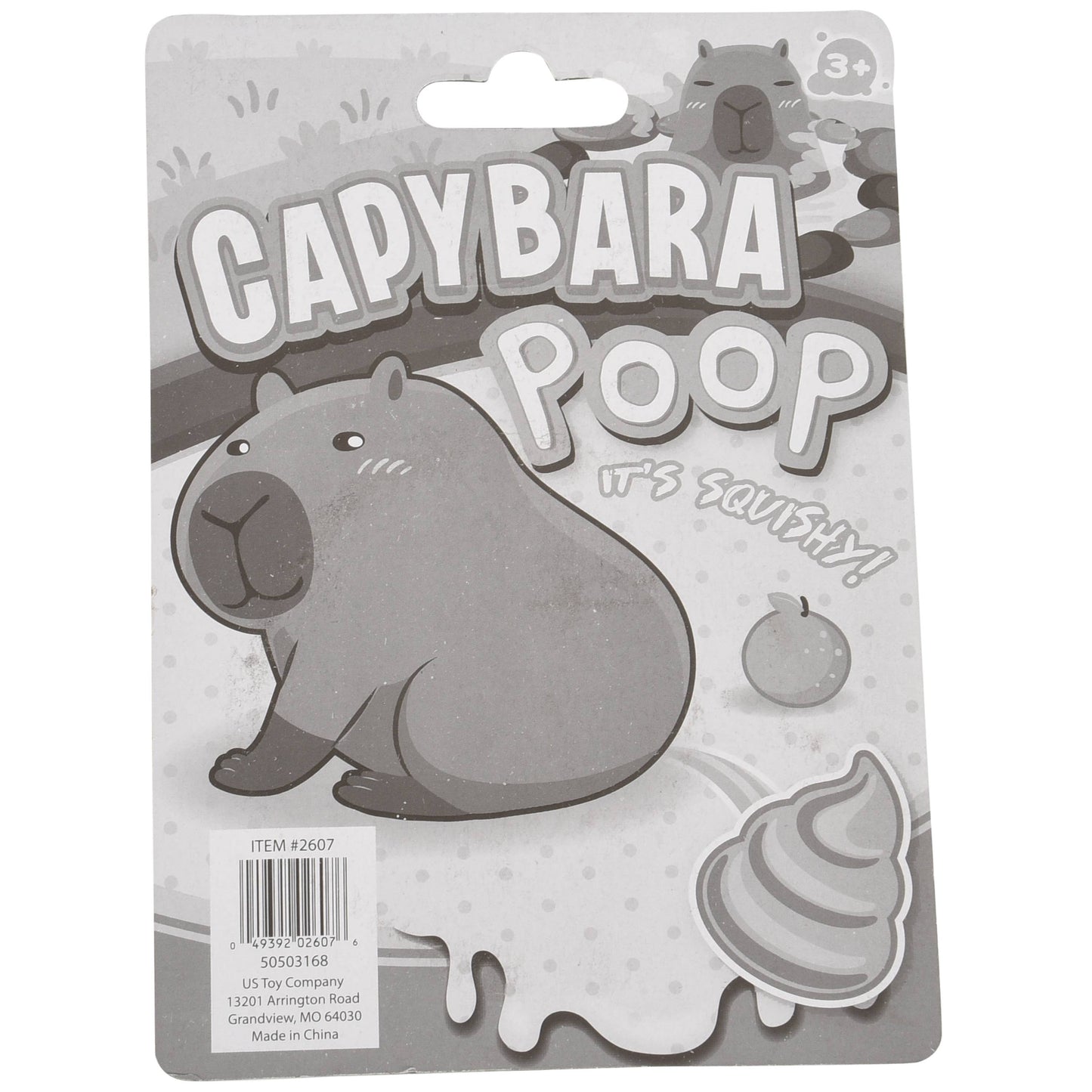 Capybara Poo Silly Putty 12-Unit Display