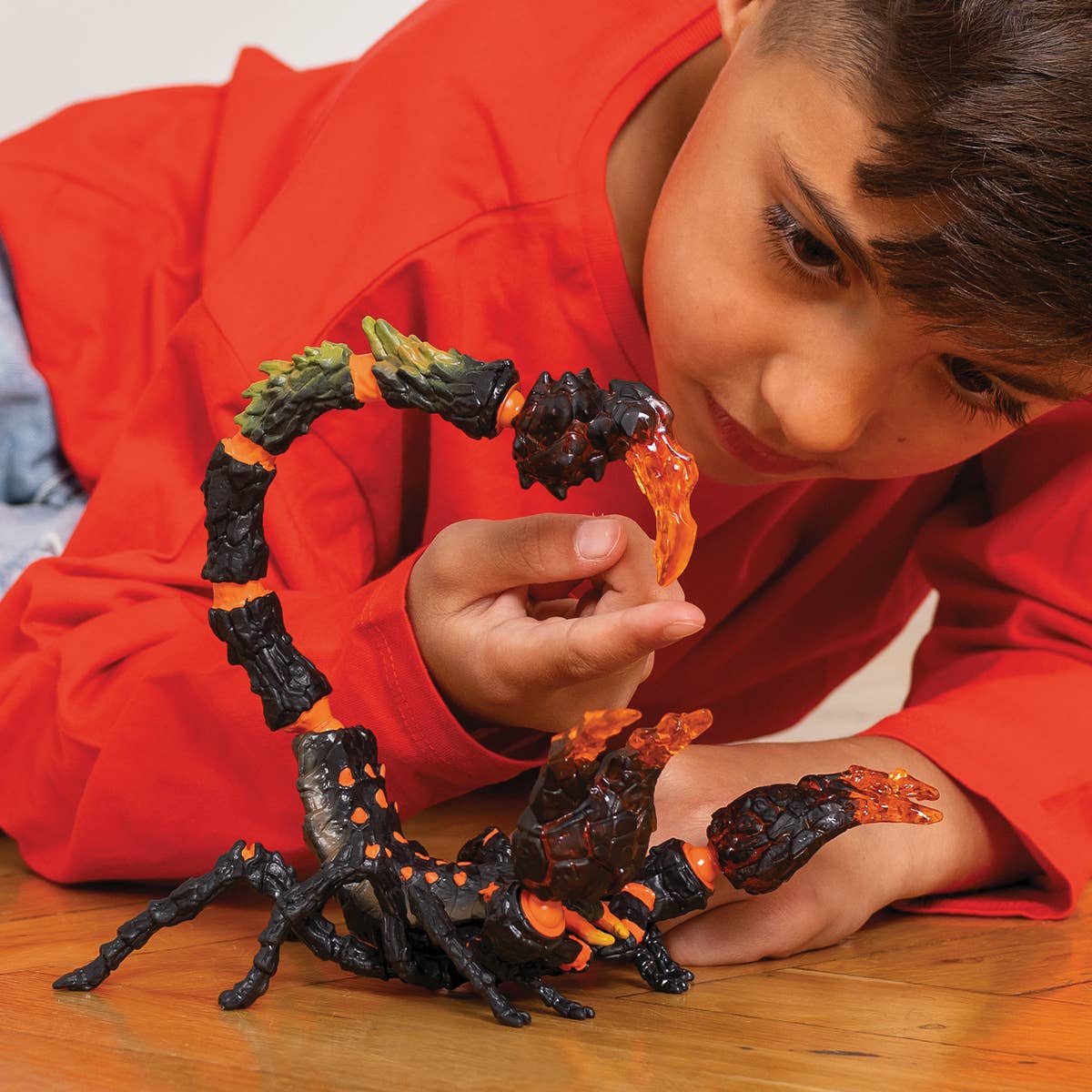 Lava Scorpion Action Figure Character Toy