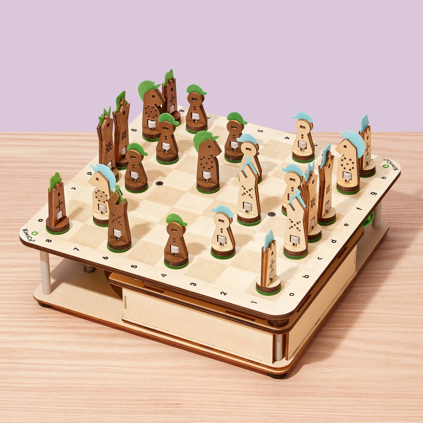 Build & Play Chess Set Stem Kit for Kids