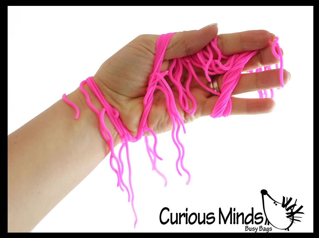 NeeDoh 5 Ramen Stretchy Noodle Strings Fidget Toy - 13" Lo
