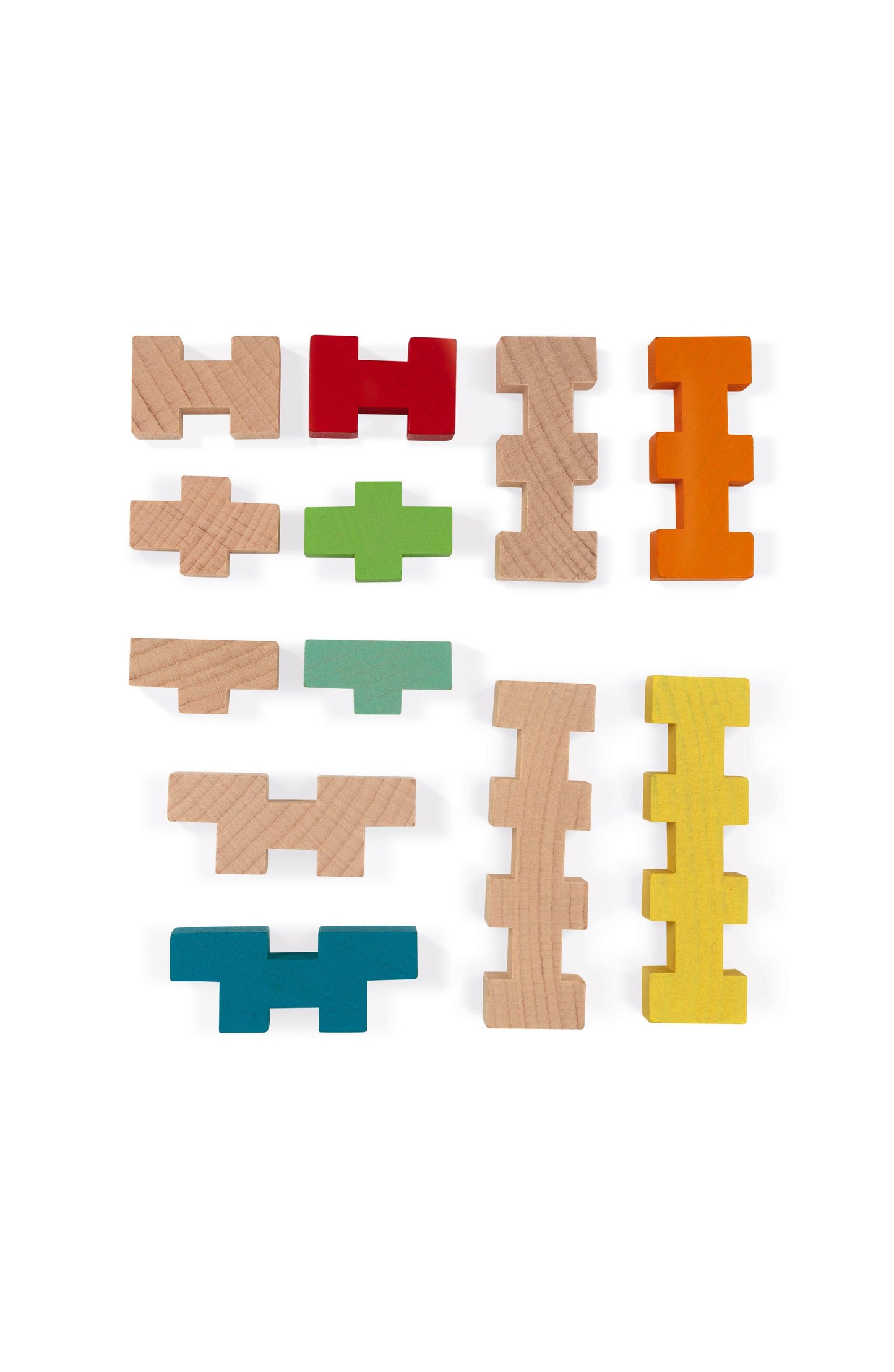 100 piece Construction Set | Wooden Building Kit | Ages 6+