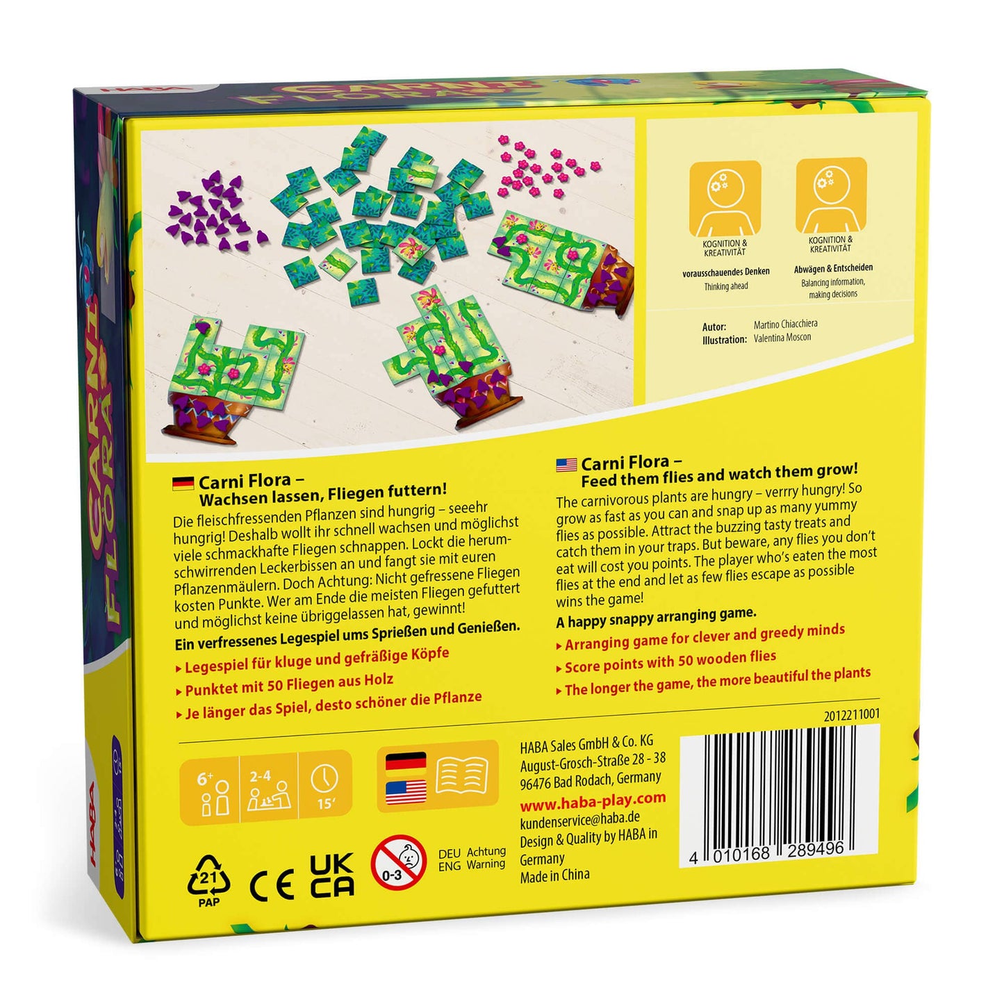 Carni Flora Strategic Tile Placement Game