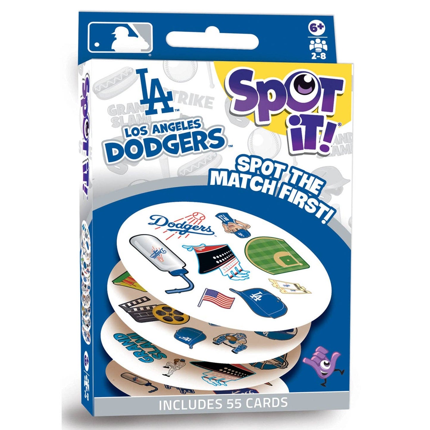 Los Angeles Dodgers Spot It! Card Game