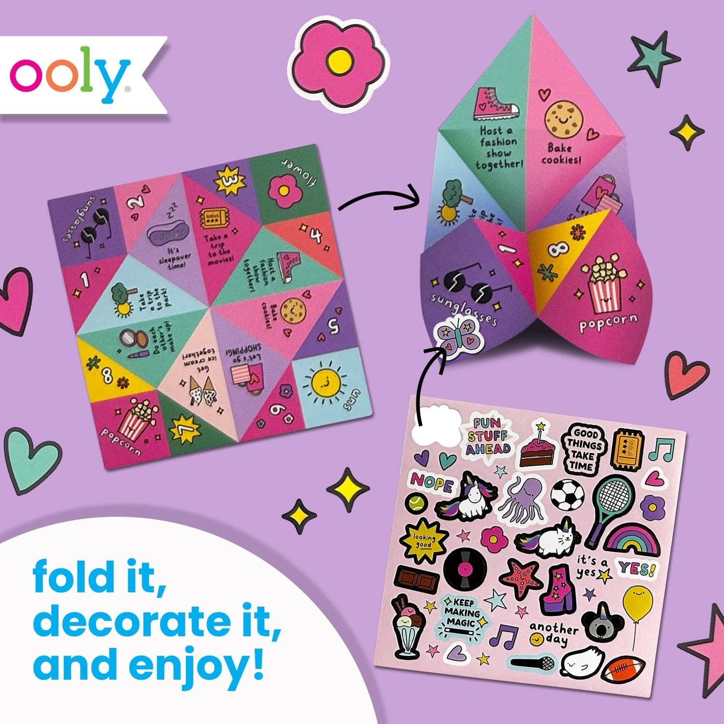 DIY Fortune Tellers - Set of 24 Designs
